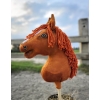 Cavallo con Bastone Premium - Castagna- Hobby Horse