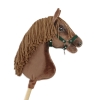 Cavallo Bastone Castano Scuro- Hobby Horse