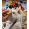 Cavallo Bastone Cremello Hobby Horse Premium