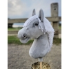 Cavallo con Bastone Premium -Grigio - Hobby Horse