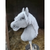 Cavallo con Bastone Premium -Grigio - Hobby Horse