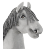 Cavallo Bastone Grigio II - Hobby Horse
