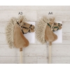 Cavallo Bastone Hobby Horse haflinger
