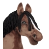 Cavallo Bastone Marrone Hobby Horse Premium