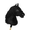 Cavallo nero con bastone Sport
