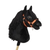 Cavallo con bastone con caveza nero