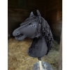 Cavallo con Bastone Premium -Nero Hobby Horse