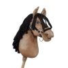 Cavallo Bastone Pelle di Daino Hobby Horse Premium