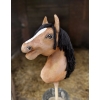 Cavallo Bastone Pelle di Daino Hobby Horse Premium