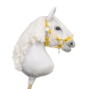 Cavezza Regolabile per Cavallo Bastone Giallo