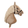 Cavezza Regolabile per Cavallo Bastone Nero