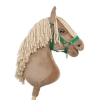Cavezza Regolabile per Cavallo Bastone Verde