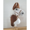 Coperta e Paraorecchie per Cavallo da Hobby Marrone