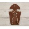 Coperta e Paraorecchie per Cavallo da Hobby Marrone