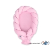 Antisoffoco Nido Imbottito Intrecciato Rosa