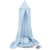 Baldacchino con Tappetino e Cuscini per Cameretta Dei Bambini Blu