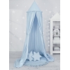 Baldacchino con Tappetino e Cuscini per Cameretta Dei Bambini Blu