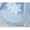 Baldacchino con Tappetino e Cuscini per Cameretta Dei Bambini Blu