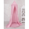 Baldacchino con Tappetino per Cameretta Dei Bambini Rosa