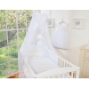 Baldacchino di Tulle per Lettinio Bianca Chiffon Little Prince/Princess