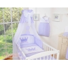Baldacchino di Tulle per Lettinio Lilla Chiffon Little Prince/Princess