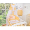 Baldacchino in Tulle per Lettino Chiffon Pesca Little Prince/Princess