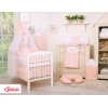 Baldacchino in Tulle per Lettino Chiffon Rosa Cipria Little Prince/Princess