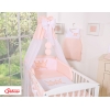 Baldacchino in Tulle per Lettino Chiffon Rosa Cipria Little Prince/Princess