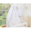 Baldacchino Lettino Cotone Bianca Little Prince/Princess