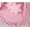Baldacchino Lungo da Appenderenella con Tappetino e Cuscini Rosa