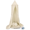Baldacchino per Lettino e Culla con Tappetino e 2 Cuscini Beige