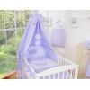 Baldacchino per Lettino e Culla Lilla Little Prince/Princess