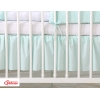 Balza Gonna per Lettino 70x140cm Menta Little Prince/Princess