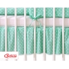 Balza per Lettino 70x140cm Menta Pois Bianchi Cuori