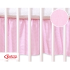 Balza per Lettino De Bambino 60x120cm Rosa a Strisce Cuori