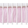 Balza per Lettino De Bambino 70x140cm Rosa a Scacchi Cuori