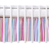 Balza per Lettino Neonato 60x120cm Lilla a Strisce Cuori
