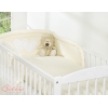 Biancheria da Lettino con Paracolpi 3 parti Creme Cuori