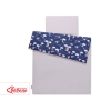 Biancheria Lettino 100x135cm Blu Scuro Cigni