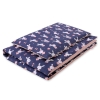 Biancheria Lettino 100x135cm Blu Scuro Conigli