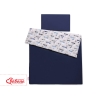 Biancheria Lettino 2 parti - 100x135cm - Mini Grigio Conigli