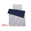 Biancheria Lettino 2 parti - 100x135cm - Mini Grigio Conigli