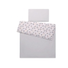 Biancheria Lettino 2 parti - 100x135cm - Mini Grigio Riccio