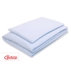 Biancheria Lettino 2 parti Blu Cuori