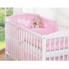 Biancheria Letto 3 parti Paracolpi Rosa Cuori
