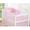 Biancheria Letto 3 parti Paracolpi Rosa Cuori