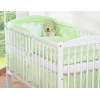 Biancheria Letto 3 parti Paracolpi Verde Cuori