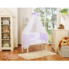 Biancheria per Culla Fianco Letto 6 parti Lilla Little Prince/Princess