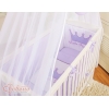 Biancheria per Culla Fianco Letto 6 parti Lilla Little Prince/Princess