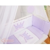 Biancheria per Culla Fianco Letto 6 parti Lilla Little Prince/Princess